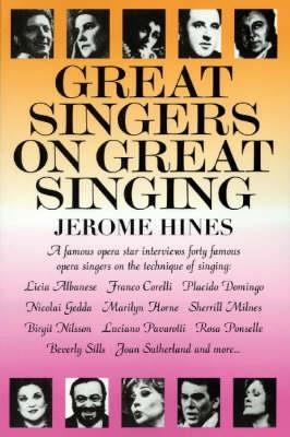 GREAT SINGERS ON GREAT SINGING | 9780879100254