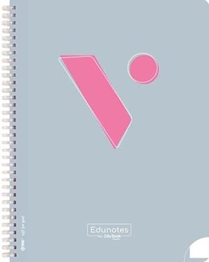 EDUNOTES + L/A5 ESPIRAL GRIS 80H 4X4 PAUTA | 9788410963009