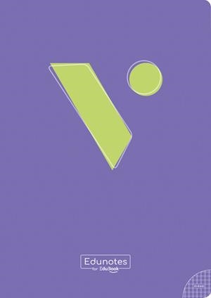 EDUNOTES + L/A4 GRAPA LILA 48H 4X4 | 9788410963078
