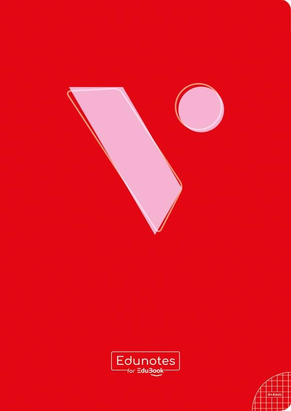 EDUNOTES + L/A4 GRAPA ROJA 48H 4X4 | 9788410963047