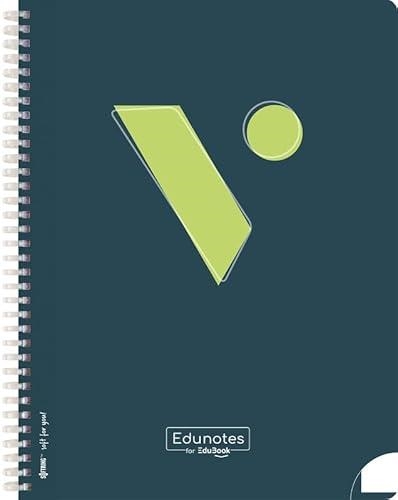 EDUNOTES + L/A5 ESPIRAL NEGRA 80H 4X4 PAUTA | 9788410962989