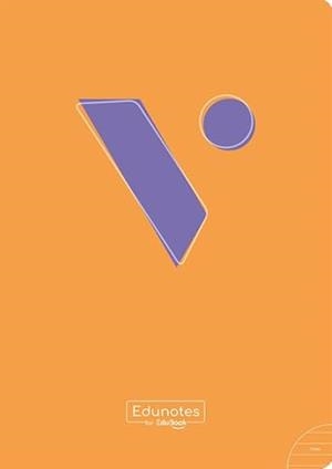 EDUNOTES + L/A4 GRAPA NARANJA 48H LINEAS | 9788410963184