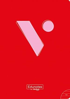 EDUNOTES + L/A4 GRAPA ROJA 48H LINEAS | 9788410963122