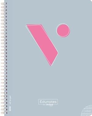 EDUNOTES + L/A5 ESPIRAL GRIS 80H LISO | 9788410963030