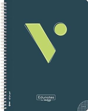 EDUNOTES + L/A5 ESPIRAL NEGRA 80H 4X4 | 9788410962828