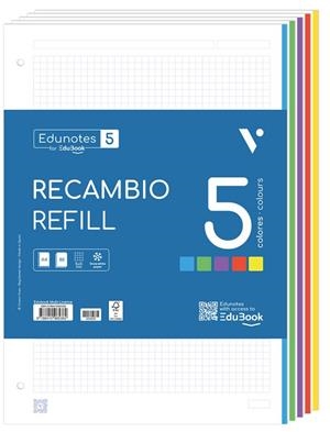 EDUNOTES + R/A4 80H 5X5 | 9788410964457