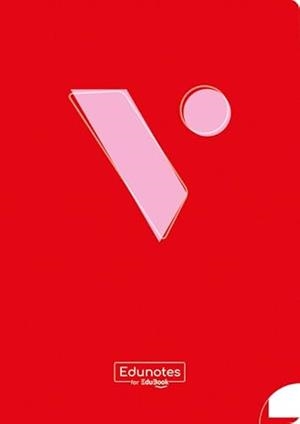 EDUNOTES + L/A4 GRAPA ROJA 48H 4X4 PAUTA | 9788410963207