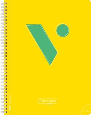 EDUNOTES + L/A5 ESPIRAL AMARILLA 80H LINEAS | 9788410962897