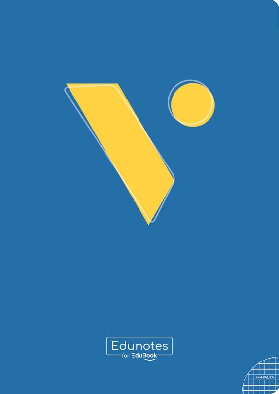 EDUNOTES + L/A5 GRAPA AZUL 48H LISO | 9788410963627