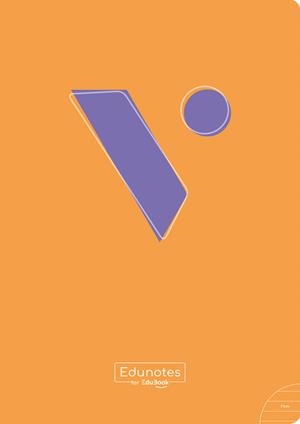 EDUNOTES + L/A5 GRAPA NARANJA 48H LINEAS | 9788410963504