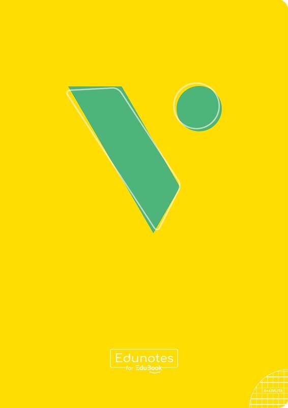 EDUNOTES + L/A5 GRAPA AMARILLA 48H LISO | 9788410963641