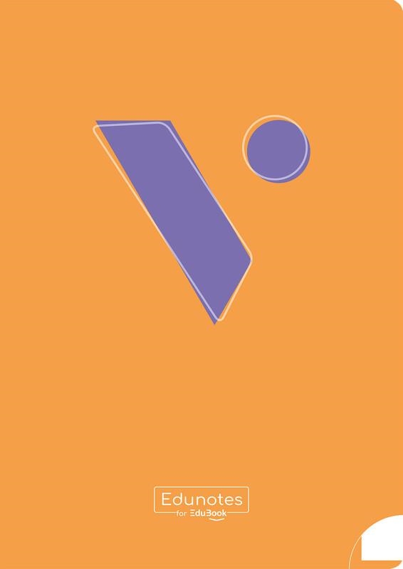 EDUNOTES + L/A5 GRAPA NARANJA 48H 4X4 PAUTA | 9788410963580