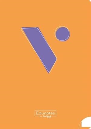 EDUNOTES + L/A4 GRAPA NARANJA 48H 4X4 PAUTA | 9788410963269