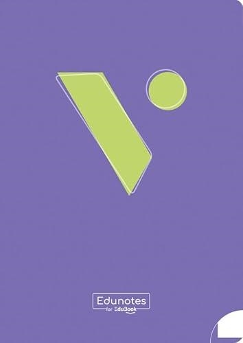 EDUNOTES + L/A4 GRAPA LILA 48H 4X4 PAUTA | 9788410963238