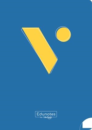 EDUNOTES + L/A4 GRAPA AZUL 48H LISO | 9788410963306