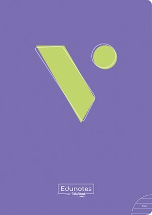 EDUNOTES + L/A5 GRAPA LILA 48H LINEAS | 9788410963474