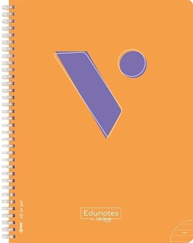 EDUNOTES + L/A4 ESPIRAL NARANJA 80H LINEAS | 9788410962644