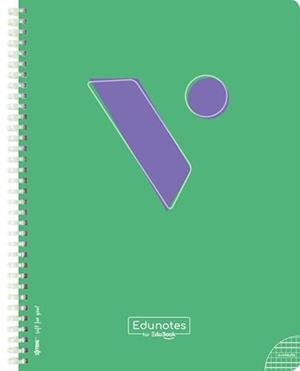 EDUNOTES + L/A4 ESPIRAL VERDE 80H LISO | 9788410962415