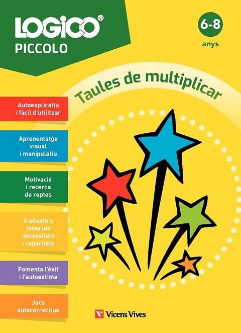 LOGICO PICCOLO. TAULES DE MULTIPLICAR (6-8 ANYS) | 9788410962224