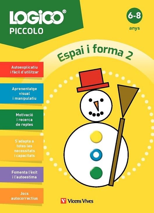 LOGICO PICCOLO. ESPAI I FORMA 2 (6-8 ANYS) | 9788410962248