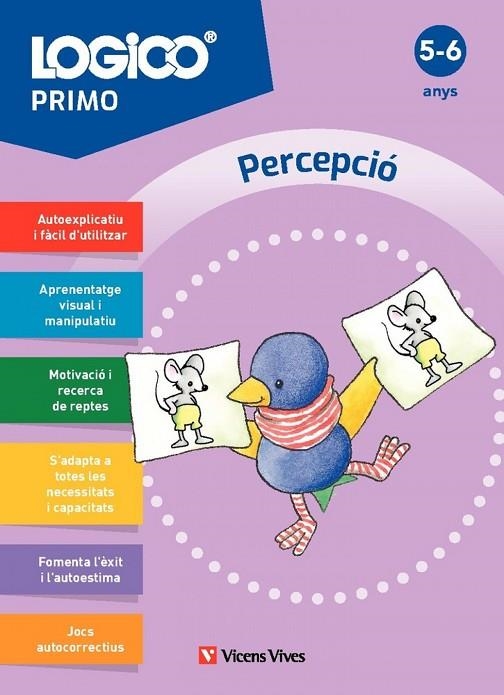 LOGICO PRIMO- PERCEPCIÓ (5-6 ANYS) | 9788410962286