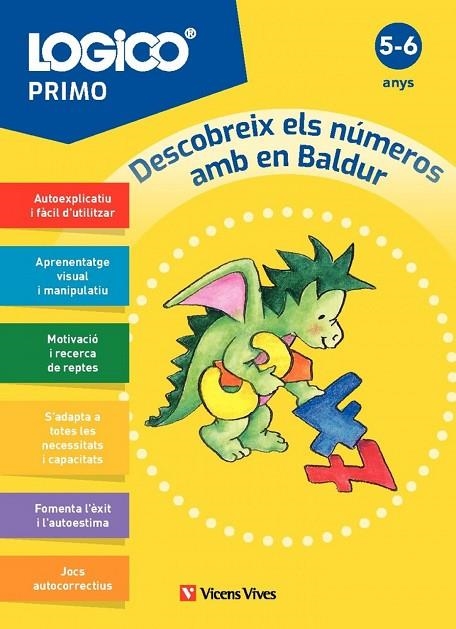 LOGICO PRIMO. DESCOBREIX EL NÚMEROS AMB EN BALDUR (5-6 ANYS) | 9788410962262
