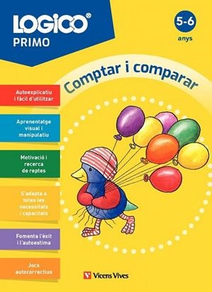 LOGICO PRIMO. COMPTAR I COMPARAR (5-6 ANYS) | 9788410962255