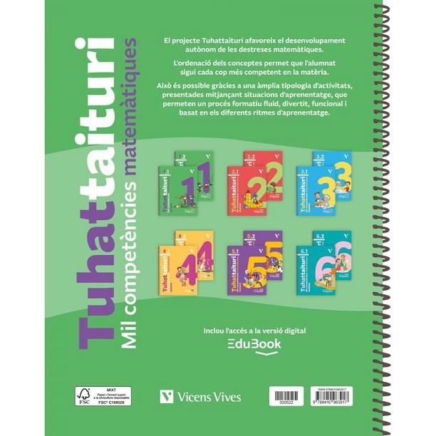 TUHATTAITURI 1.1 MATEMÀTIQUES. LLIBRE I FITXES. NOVA EDICIÓ | 9788410963917 | M. FORSBACK, S. HAAPANIEMI, A. KALLIOLA, S. MÖRSKY, A. TIKKANEN, P. VEHMAS, J. VOIMA, M. WANEUS