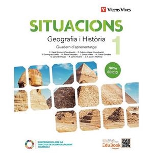 SITUACIONS 1. GEOGRAFIA I HISTÒRIA LLIBRE DE CONSULTA I QUADERN D'APRENENTATGE NOVA EDICIÓ | 9788410965119 | C. GATELL, R. DE MIGUEL, J. DOMÍNGUEZ, J. GARCÍA, M. GARCÍA, J. A. LUCERO, D. SOBRINO, M. FLEXAS, G.