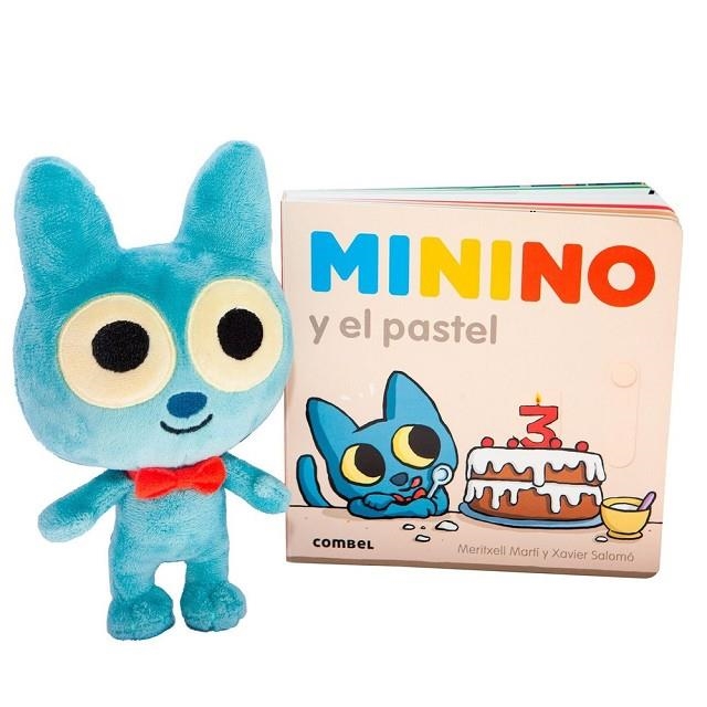PACK MININO Y EL PASTEL + PELUCHE | 9788411583558