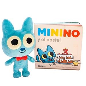 PACK MININO Y EL PASTEL + PELUCHE | 9788411583558