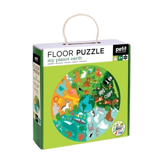 MY PLANET EARTH FLOOR PUZZLE | 9781797246239 | PETIT COLLAGE
