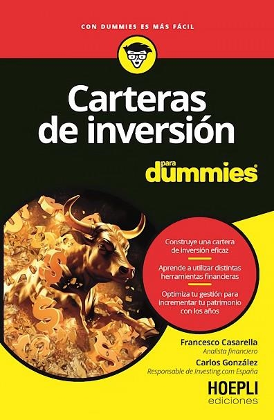 CARTERAS DE INVERSIÓN PARA DUMMIES | 9791254990650 | FRANCESCO CASARELLA