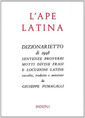 L'APE LATINA | 9788820300333 | FUMAGALLI GIUSEPPE