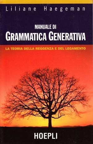 MANUALE DI GRAMMATICA GENERATIVA | 9788820322670 | HAEGEMAN LILIANE