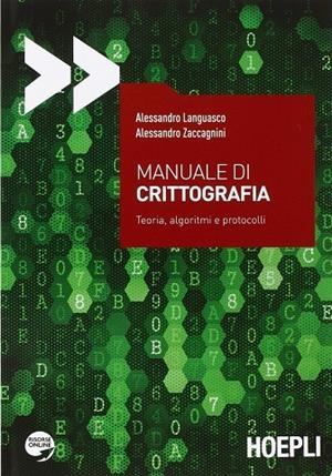 MANUALE DI CRITTOGRAFIA | 9788820366902 | VV.AA.