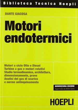 MOTORI ENDOTERMICI | 9788820326333 | GIACOSA DANTE