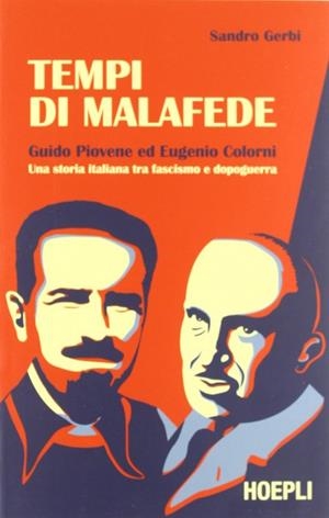 TEMPI DI MALAFEDE | 9788820352387 | GERBI SANDRO