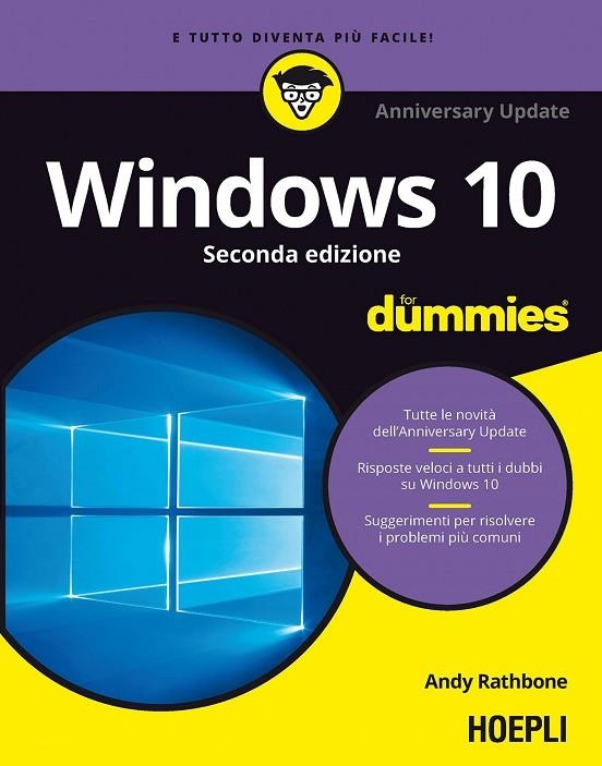 WINDOWS 10 FOR DUMMIES | 9788820376710 | RATHBONE ANDY