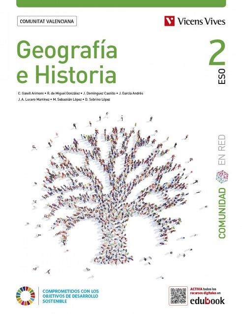 GEOGRAFÍA E HISTORIA 2. COMUNITAT VALENCIANA. (COMUNIDAD EN RED) | 9788468293714