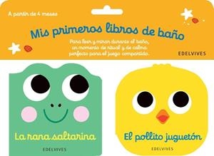 LA RANA SALTARINA + EL POLLITO JUGUETÓN  + 4 MESES | 9788414073445 | TEXTO: NATHAN