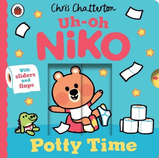 UH-OH, NIKO: POTTY TIME A PUSH, PULL AND SLIDE STORY | 9780241797679 | CHRIS CHATTERTON