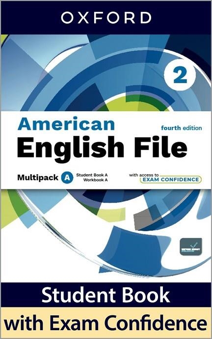 AMERICAN ENG FILE 2 MULTI-PACK A PK 4ED | 9780194176637