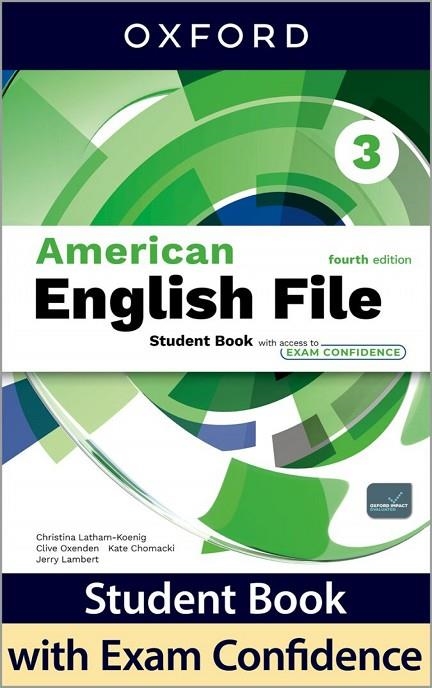 AMERICAN ENG FILE 3 SB PK 4ED | 9780194184755