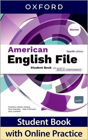 AMERICAN ENG FILE STARTER SB PK 4ED | 9780194184991