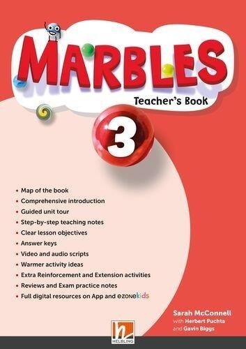 MARBLES TEACHERS BOOK 3 + APP + E-ZONEKIDS | 9783990897690