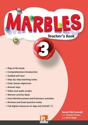 MARBLES TEACHERS BOOK 3 + APP + E-ZONEKIDS | 9783990897690