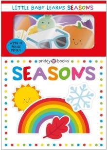 LITTLE BABY LEARNS SEASONS: WITH 12 PUZZLE PIECES! | 9781917069328 | PRIDDY BOOKS