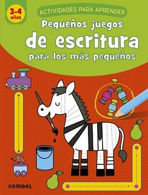 PEQUEÑOS JUEGOS DE ESCRITURA PARA LOS MÁS PEQUEÑOS (3-4 AÑOS) | 9788491017103