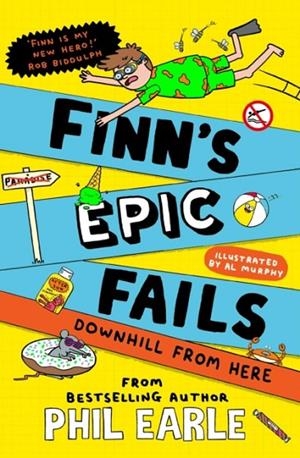 FINN'S EPIC FAILS: DOWNHILL FROM HERE VOL 02 | 9781398546189 | PHIL EARLE